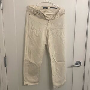 Banana Republic Off White/Cream Jeans Denim